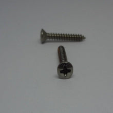  Sheet Metal Screws, Phillips Oval Head, Stainless Steel, #4X3/4"