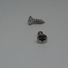  Sheet Metal Screws, Phillips Oval Head, Stainless Steel, #4X3/8"