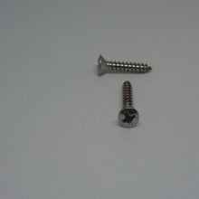  Sheet Metal Screws, Phillips Oval Head, Stainless Steel, #6X3/4"