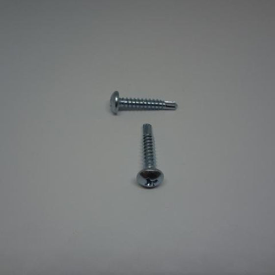 Sheet Metal Screws, Phillips Pan Head Self Drilling, Zinc Plated, #10X1"