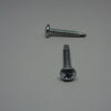 Sheet Metal Screws, Phillips Pan Head Self Drilling, Zinc Plated, #8X1"
