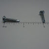 Sheet Metal Screws, Phillips Pan Head Self Drilling, Zinc Plated, #8X3/4"