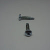 Sheet Metal Screws, Phillips Pan Head Self Drilling, Zinc Plated, #8X3/4"