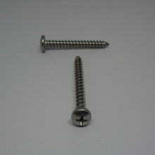  Sheet Metal Screws, Phillips Pan Head, Stainless Steel, #10X1 3/4"
