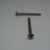 Sheet Metal Screws, Phillips Pan Head, Stainless Steel, #10X2"
