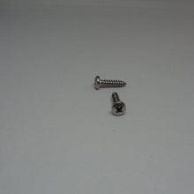  Sheet Metal Screws, Phillips Pan Head, Stainless Steel, #4X1/2"