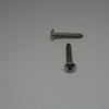 Sheet Metal Screws, Phillips Pan Head, Stainless Steel, #8X1"