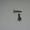 Sheet Metal Screws, Phillips Pan Head, Stainless Steel, #8X3/4"