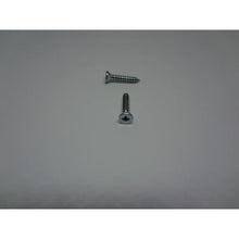  Sheet Metal Screws, Square Drive Flat Head, Zinc Plated, #4X5/8"