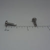 Sheet Metal Screws, Square Drive Pan Head Self Drilling, Stainless Steel, #6X1/2"