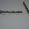 Sheet Metal Screws, Square Drive Pan Head, Stainless Steel, #12X2 1/2"