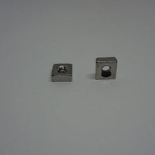  Square Nuts, Stainless Steel, #4-40