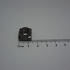 Square Weld Nuts, Bare Metal, M8